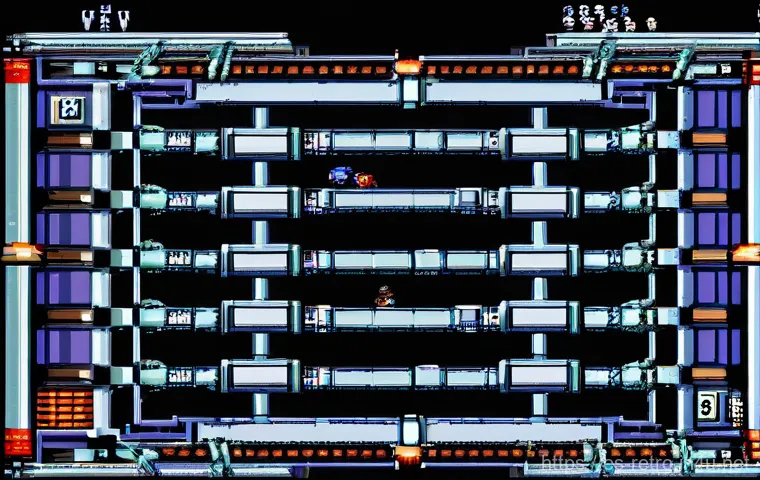 고전 슈팅 게임 난이도 평가 - **Prompt:** A medium shot of a focused male teenager (15-17 years old) at a classic 1980s arcade mac...