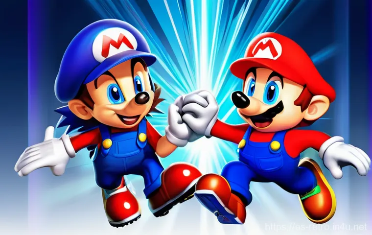 19801990년대 게임 광고 사례 - **Vintage Magazine Ad: Epic Fantasy Unleashed**
    A vibrant, double-page spread from a vintage 90s...